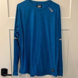 American Eagle blue shirt